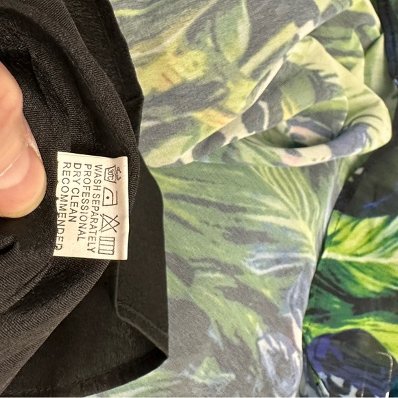 Y S Jungle Midi Sleeveless Dress Size-XL runs small - Picture 9 of 12